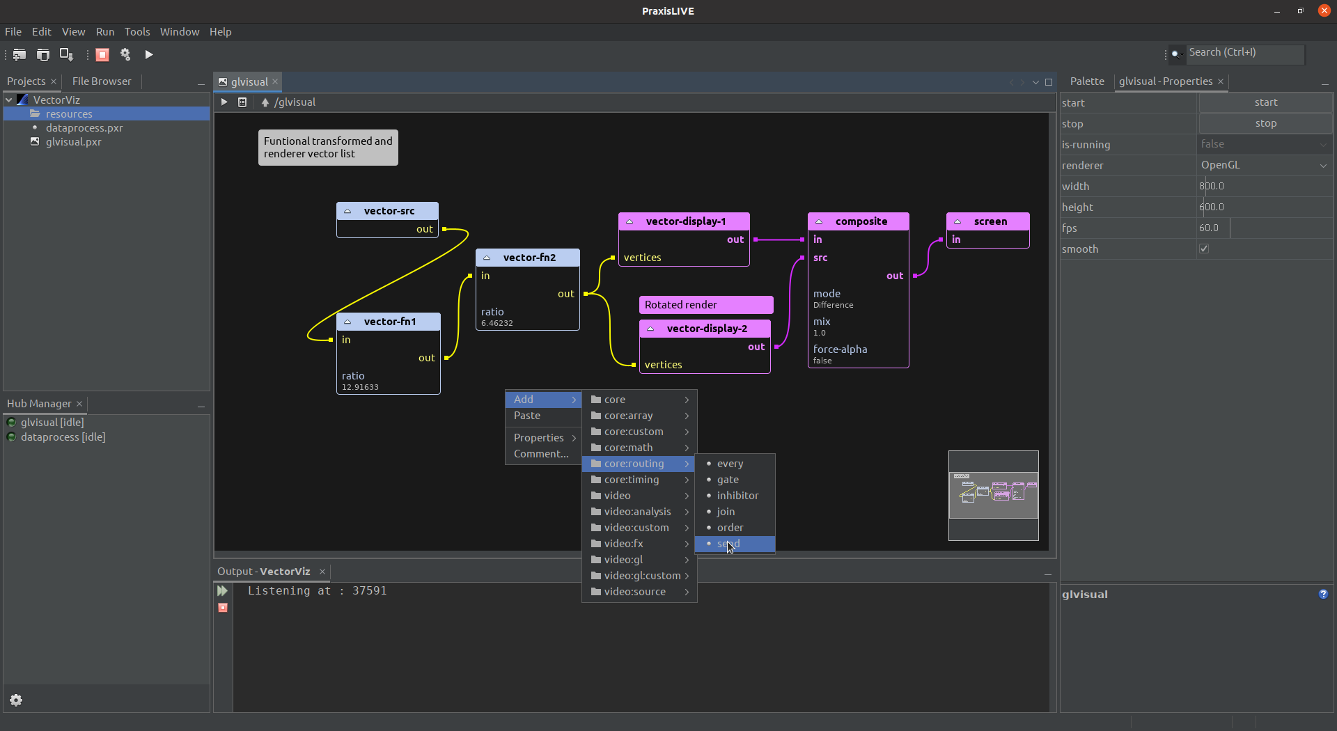 Graph editor