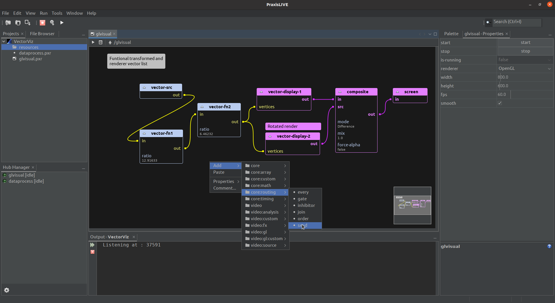 Graph Editor PraxisLIVE Documentation